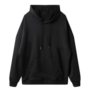 Unisex 2026 ropa de trabajo de invierno Sudadera con capucha 100% algodón Color sólido logotipo bordado rayas diagonales manga larga Digital - Product Image 4