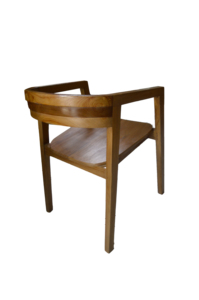 Handmade Modern Solid Wood <b>Rattan</b> Arm <b>Chair</b> for Restaurant Living Room & Outdoor Use-Eco-Friendly Commercial Dining <b>Chair</b> - Product Image 5