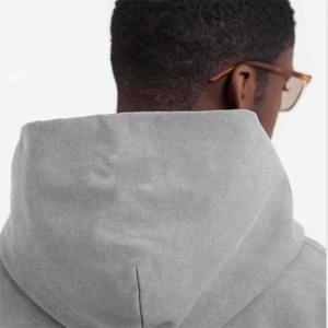 Outdoor Running Wear Good Quality Men Zipper <b>Hoodie</b> Basics Cotton Blended Full Zip Up <b>Hoodie</b> For Men OEM Custom Casual Wear - Product Image 5