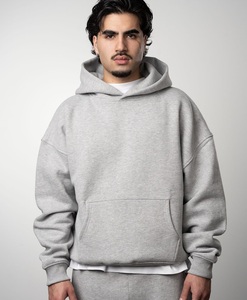 Sweat-shirt à capuche unisexe en coton mélangé de qualité supérieure Essential Tech Fleece Sweatshirt Vert Pomme Confortable Personnalisable pour l'hiver Zero - Product Image 1