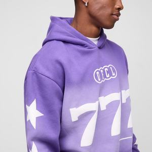 Sweat-shirts à capuche pour hommes en molleton lourd 100% coton pré-rétréci 480 g/m², coupe classique, impression personnalisée pour l'hiver en extérieur, broderie - Product Image 3