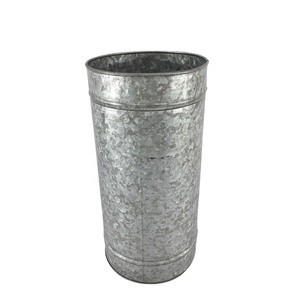 <b>Set</b> of <b>3</b> Galvanized Long Flower <b>Vase</b> Oxodise Finishing Standard Size Farmhouse Metal Flower <b>Vase</b> for Home and Table Decor - Product Image 4