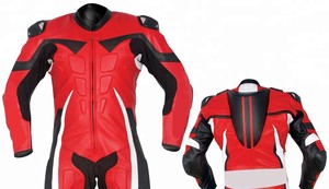 Combinaison de moto en cuir, équipement de protection pour la course - Product Image 3