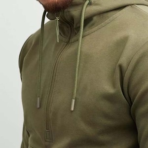 2025 pull personnalisé de haute qualité blanc survêtements hommes sueur avec poche survêtements ensemble blanc Jogging costumes homme survêtement - Product Image 2