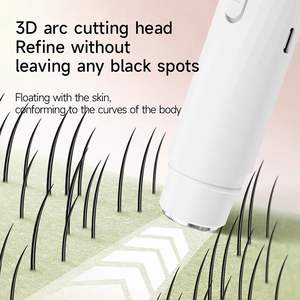 เครื่องโกนขนบิกินี่สำหรับผู้หญิงแบบชาร์จได้ ไม่เจ็บ ไม่ระคายเคือง กันน้ำ IPX7 ใบมีดเดี่ยว สำหรับโกนขนใต้วงแขน ขา แขน ใบหน้า - Product Image 4