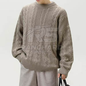 Pull en laine douce pour homme, chaud et confortable, pull en tricot de rue pour homme, pull décontracté doux et chaud - Product Image 5