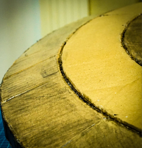 Escudo de Capitán América fuera de cartón, el mejor escudo de los amantes de los Vengadores para decoración del hogar/Escudo de decoración de pared, artículos dotados para amantes de la guerra - Product Image 2