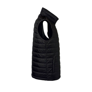 Conception de logo personnalisé 100% Polyester léger sans manches gilet bouffant de haute qualité hommes veste d'hiver Outwear Gilets OEM - Product Image 3