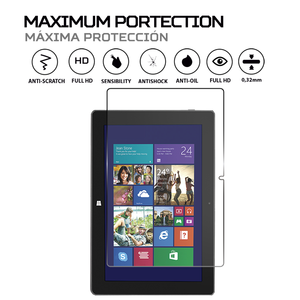 ANTISHOCK <b>Screen</b> Protector for Wolder Mitab One 101 Tablet Premium Protective <b>Cover</b> - Product Image 2