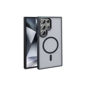 Coque de protection en silicone premium compatible MagSafe, finition mate, pour Samsung Galaxy S23 Ultra Plus - Product Image 1