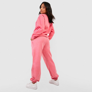 Conjunto de dos piezas de chándal y sudaderas con capucha de estilo callejero grueso de alta calidad - Product Image 4