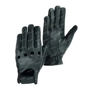 Gants de conduite professionnels gants en cuir naturel faits à la main doublure polaire sensation confortable modèle intelligent gants de sécurité pour les mains