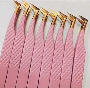 ชุดแหนบต่อขนตาไฟเบอร์45 90องศาฉลากตามสั่ง - Product Image 3