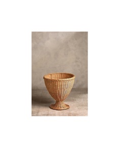 Wholesales Hand Woven Rattan Planter Flower Pot <b>Baskets</b> Home Decoration Wicker <b>Baskets</b> <b>Plant</b> Pots <b>for</b> Indoor <b>Plants</b> Table Decor - Product Image 3