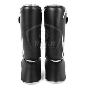 Best Price Boxing Protective Manufacturer Factory Direct Supplier Wholesale Custom Color PU with Custom Logo Printing Shin <b>Pads</b> - Product Image 4