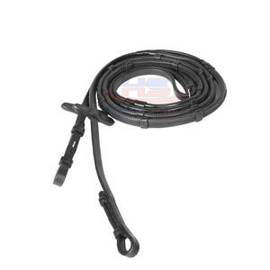 Placa de pecho de caballo inglés, producto de lujo, mejor y más caliente, hecho con cuero puro para montar - Product Image 1