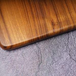 XWOOD Large Format Acacia <b>Wood</b> Cutting Board with Wide Juice Groove for Clean Countertops and Efficient Meal Prep - Product Image 1