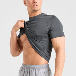 Camiseta ajustada al por mayor, Camiseta de algodón de alta calidad para hombre, Camiseta cómoda y suave para hombre - Product Image 6