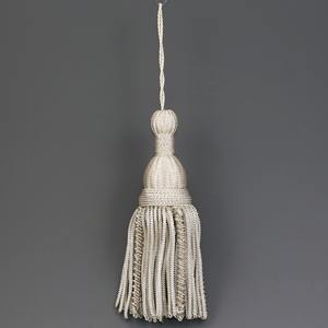 Cordones Personalizables de Poliéster Metálico con Borla y Logotipo, Uniformes para Exteriores, Flecos Plateados, Cordones de Alta Calidad al por Mayor - Product Image 2