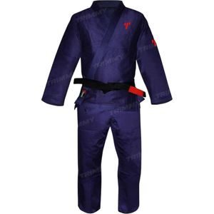 ชุดกีฬาผ้าฝ้าย BJJ สำหรับผู้ชายชุดยูโดผ้าฝ้ายพรีเมี่ยม - Product Image 1
