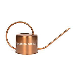 Canette à eau en métal fini noir et orange articles de maison et de jardin fournitures de jardin canette d'eau classique élégante fantaisie nouvelle canne à eau - Product Image 5