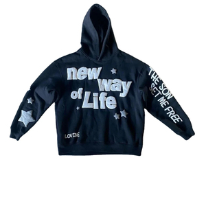 Fabricants de vêtements, sweats à capuche personnalisés avec impression en relief, sweats à capuche en coton pour hommes, qualité supérieure, design unique, sweats à capuche unisexes, faible MOQ - Product Image 1