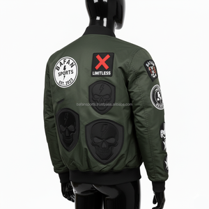 Veste Bomber en sergé en nylon de qualité supérieure pour femmes 320 GSM vert broderie personnalisée Patch Logo Style sans limite femmes vestes en Satin - Product Image 5