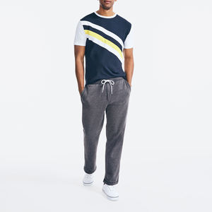 Venta al por mayor personalizado impreso y bordado Logo anillo hilado Camiseta de algodón para los hombres 100% algodón poliéster sublimación procesada - Product Image 4