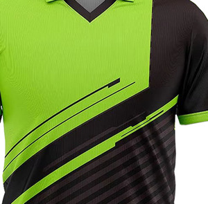 Camiseta Deportiva Ultraligera Personalizada de 300g con Cuello Alto, Sublimación de Equipo, Estilo Casual, Diseño de Logotipo Frontal, Patrón Sólido - Product Image 3