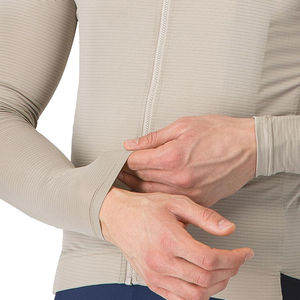 Maillot de cyclisme à manches longues en spandex/polyester imprimé personnalisé, respirant, léger, sans couture, anti-UV, pour hommes et femmes, vente en gros - Product Image 5