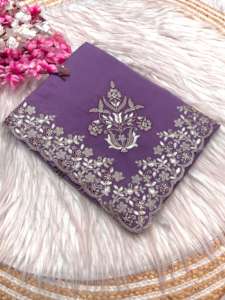 La más vendida de alta calidad invierno verano Chocolate seda indio tradicional elegante étnico desgaste Saree blusa de moda fiesta de secado rápido - Product Image 2