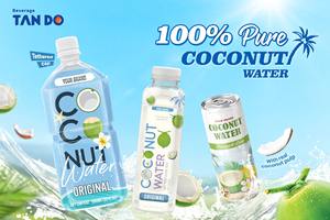 Agua de Coco en Lata de Aluminio de 330 ml de Vietnam con Pulpa, Sabor Original, OEM, Marca Privada, Muestras Gratuitas, Jugo de Frutas y Verduras - Product Image 4