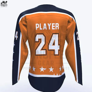 Maillot de hockey sur glace de qualité supérieure, vêtements décontractés surdimensionnés, sport, meilleur prix, maillot de hockey sur glace - Product Image 4