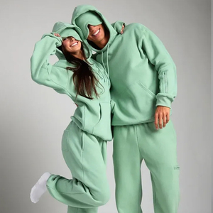 Sudadera Casual Extra Grande para Mujer, de Algodón 100%, Tejido Grueso, Antiarrugas, Ecológica, Transpirable, Antiencogimiento, con Hombros Caídos - Product Image 5