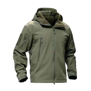 Men's Latest Design Waterproof Soft Shell Hooded Tactical <b>Jacket</b> <b>Hiking</b> Camping Windbreaker Men's <b>Jackets</b> for Winter - Product Image 4