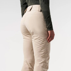 Proveedor OEM Pantalones de esquí personalizados para mujer con logotipo de tela transpirable a prueba de viento Marca y producción de etiquetas privadas - Product Image 4