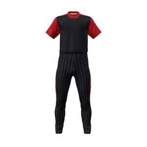 Uniformes de entrenamiento de béisbol de secado rápido OEM ODM, poliéster transpirable ligero con nombre de equipo personalizado y diseño impreso con número - Product Image 2