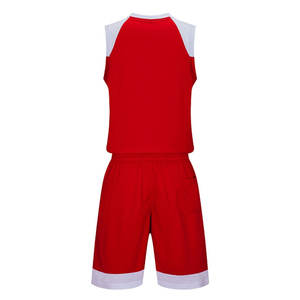 Conjunto de camiseta y pantalones cortos transpirables de uniforme de baloncesto deportivo hecho a medida de alta calidad - Product Image 2