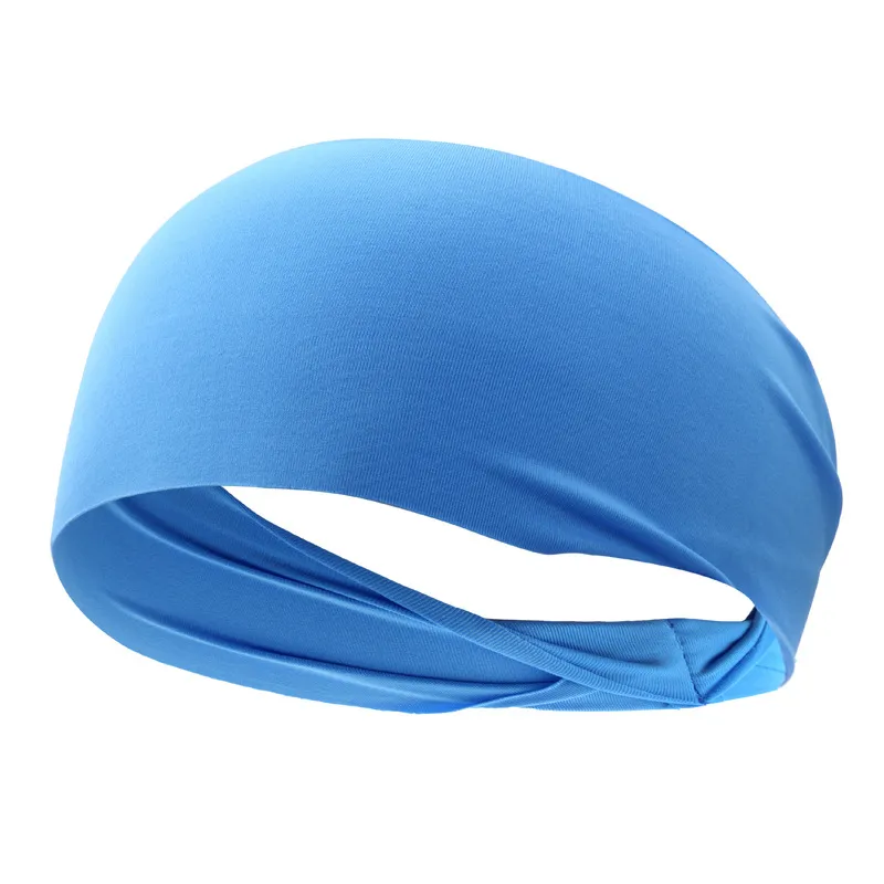 Vendita calda fascia alta elastica leggera per sudore Unisex da corsa per ciclismo da uomo sport con fascia personalizzabile Logo