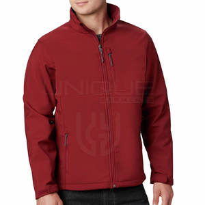 Venta directa de fábrica Chaqueta de invierno Softshell de manga larga Tamaño personalizado Chaqueta Softshell ligera para hombres - Product Image 1