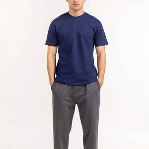 T-shirts d'été personnalisés du fabricant original pour hommes T-shirt décontracté à col rond avec impression graphique vintage Design vierge - Product Image 1