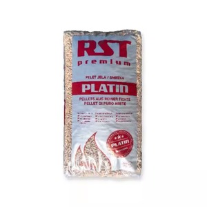 Pellets de madera de roble de calidad superior, virutas de briquetas de 6mm en bolsas de 15kg, madera de pino y haya con 3% de ceniza, 8% de humedad, 99J de calorías - Product Image 5