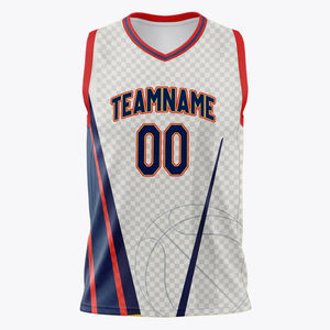 Venta al por mayor personalizado rendimiento transpirable hombres baloncesto deportes camisas al por mayor personalizado malla baloncesto traje conjunto - Product Image 2