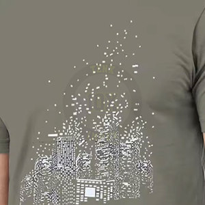 Meilleur matériau fait hommes strass t-shirts couleur unie hommes strass t-shirts légers hommes strass t-shirts - Product Image 4