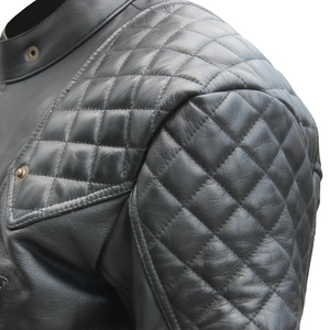 Mens OEM Leather Motorbike Jacket Factory Direct Custom Branding Riding Gear with Comfortable Fit - Product Image 4