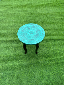 Adorno de Mesa de Lujo para el Hogar de Halloween, Hecho a Mano con Piedra Preciosa de Labradorita Verde, con Diseño de Amor - Product Image 5