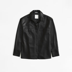 Women's New Fashion Winter Coat with Sheep Genuine Leather Fabric Pure Leather <b>Jacket</b> - Product Image 6