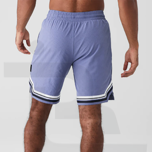 Short de gym personnalisé, vêtements de sport, pantalons courts de sport respirants pour hommes, short de fitness, tissu gaufré interlock léger - Product Image 3
