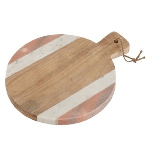 Tabla de cortar de mármol natural para servir comida, tabla de cortar para cocina de queso, para restaurante, novedad - Product Image 2