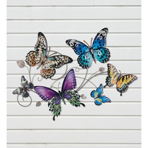 Panneau mural en métal contemporain unique Sculpture abstraite de luxe faite à la main pour salon chambre bureau - Product Image 6